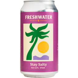 Photo of Freshwater Stay Salty Passionfruit Gose 375ml Can 4pk