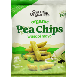 Photo of Ceres Organics Organic Pea Chips Wasabi Mayo