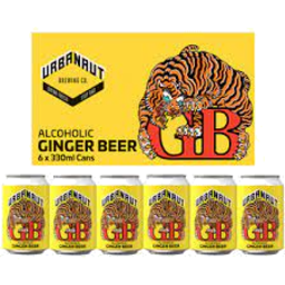 Photo of Urbanaut Ginger Beer 6pk