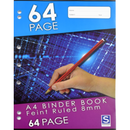 Photo of Binder Book A4 Gns 64 Page 6each