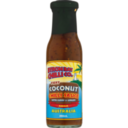 Photo of Byron Bay Chilli Co Chilli Coconut With Curry & Ginger Medium Hot Sauce 250ml