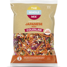 Photo of The Whole Mix Japanese Miso Coleslaw 360g