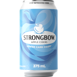 Photo of Strongbow Lower Carb Cider Can 375ml
