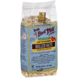Photo of BOBS RED MILL ROLLED OATS ORGANIC 907G