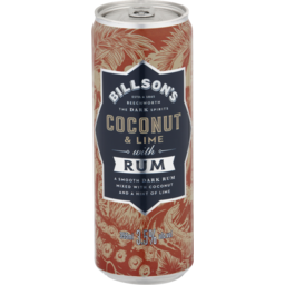 Photo of Billsons Rum Coconut & Lime Can