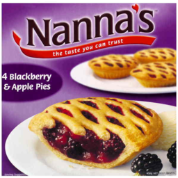 Photo of Nannas Blackberry & Apple Pies 4pk 450g