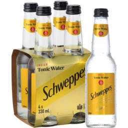 Photo of Schweppes Tonic Water Bottles 4 Pack