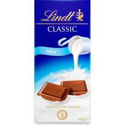 Photo of Lindt Classic Milk Chocolate Block