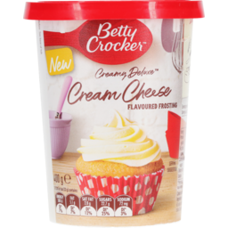 Photo of Betty Crocker Frosting Creamy Deluxe Cream Cheese Flavoured