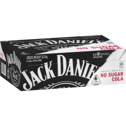 Photo of Jack Daniel's Old No. 7 Tenesse Whiskey No Sugar Cola