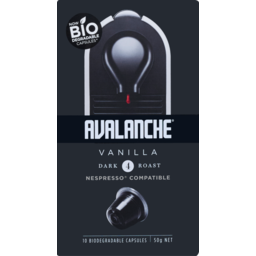 Photo of Avalanche Coffee Capsules Vanilla 10 Pack