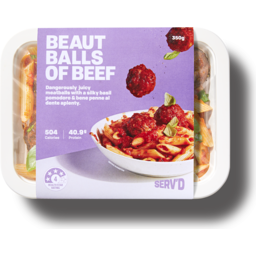 Photo of SERV'D Beaut Balls of Beef 350g