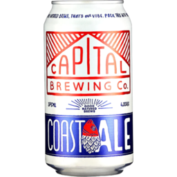 Photo of Capital Brewing Coast Ale Can