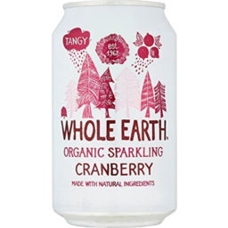 Photo of W/Earth Sparkling Cranber 330mls