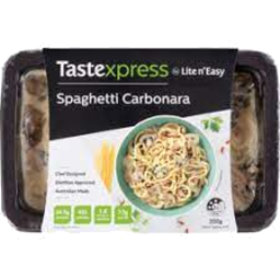 Photo of Tastexpress by Lite n Easy Spaghetti Carbonara 350gm