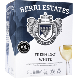 Photo of Berri Est Fresh Dry White Cask