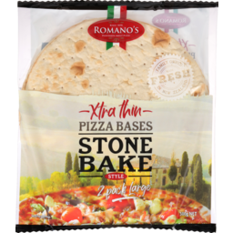 Photo of Romano's Xtra Thin Stone Bake Base 2 Pack