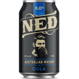 Photo of NED Whisky 8% & Cola Can