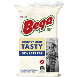 Photo of Bega Cheese Tasty 50% R/F 500gm