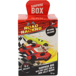 Photo of Road Racers Car With Jelly Beans Surprise Box