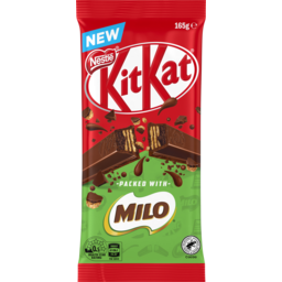 Photo of Nestle Kitkat Packed With Milo Milk Chocolate Block 165g 