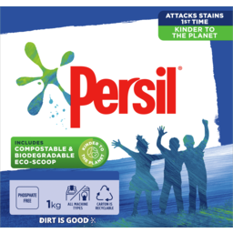 Photo of Persil Laundry Powder Front & Top Loader Active Clean 1kg