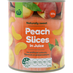 Photo of Select Peach Slices In Juice 820g