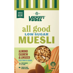 Photo of Vogel's All Good Muesli Almond Cashew & Linseed 500g