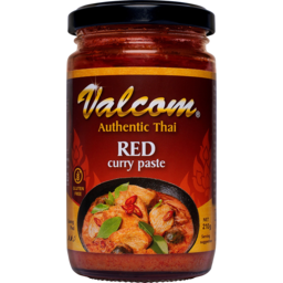 Photo of Valcom Authentic Thai Red Curry Paste 210g