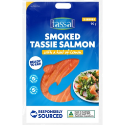 Photo of Tassal Salmon Smoked Lemon 90gm