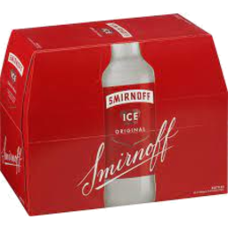 Photo of Smirnoff 5% Ice Red Bottles