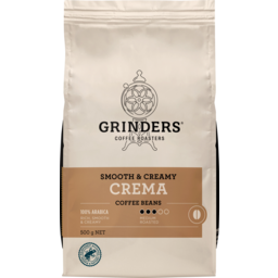 Photo of Grinders Smooth & Creamy Crema Coffee Beans