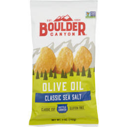 Photo of Boulder Chips Olive Oil 142g