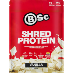 Photo of Bsc Body Science Vanilla Flavour Shred Protein Powder