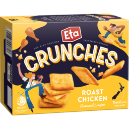 Photo of Eta Crunches Roast Chicken Flavoured Crackers 160g