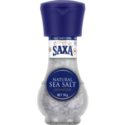 Photo of Seasonings, Salt, Saxa Natural Sea Salt Grinder