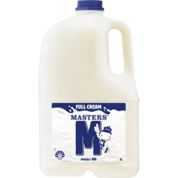 Photo of Masters Milk 3l Bottle 3l