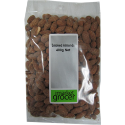 Photo of The Market Grocer Australian Smoke Almonds 400gm