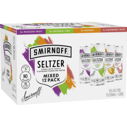 Photo of Smirnoff Seltzer Mixed Can