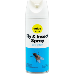 Photo of Value Fly & Insect Spray Low Irritant Aerosol 300g