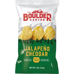 Photo of Boulder Canyon Jalapeno & Cheddar Kettle Potato Chips