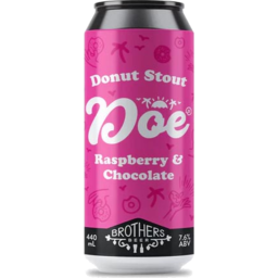 Photo of Brothers Beer Donut Stout Raspberry & Chocolate 440ml