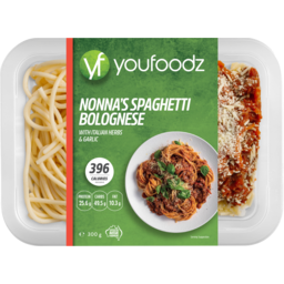 Photo of Youfoodz Nonnas Spaghetti Bolognese With Italian Herbs & Garlic Ready To Eat Fresh Meal