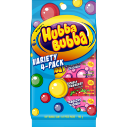 Photo of Wrigleys Hubba Bubba Gum Variety 4 Pack