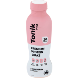 Photo of Tonik Pro Premium Protein Shake Strawberry 375ml