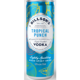 Photo of Billson's Vodka Tropical Punch Can 355ml