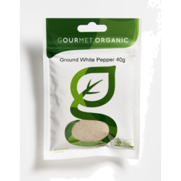 Photo of Gourmet Organic Pepper White Ground