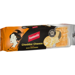 Photo of Fantastic Rice Crackers Cheddar Cheese 100g