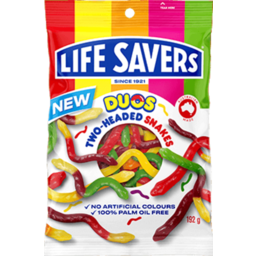 Photo of Lifesaver Two Headed Snakes 192gm