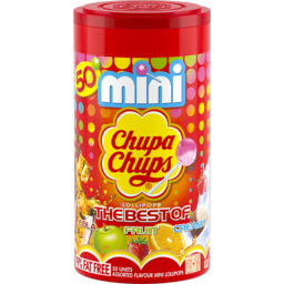 Photo of Chupa Chups The Best Of Mini Tube Assorted Lollipop 50 Pack